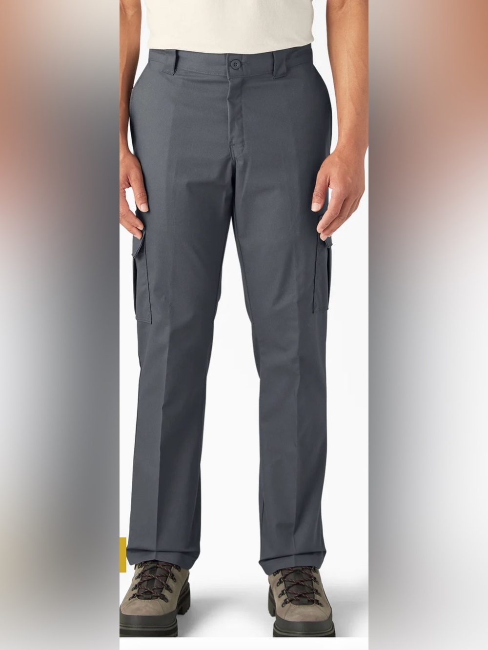Dickies Men's Gray Cargo Work Pants- 38x34